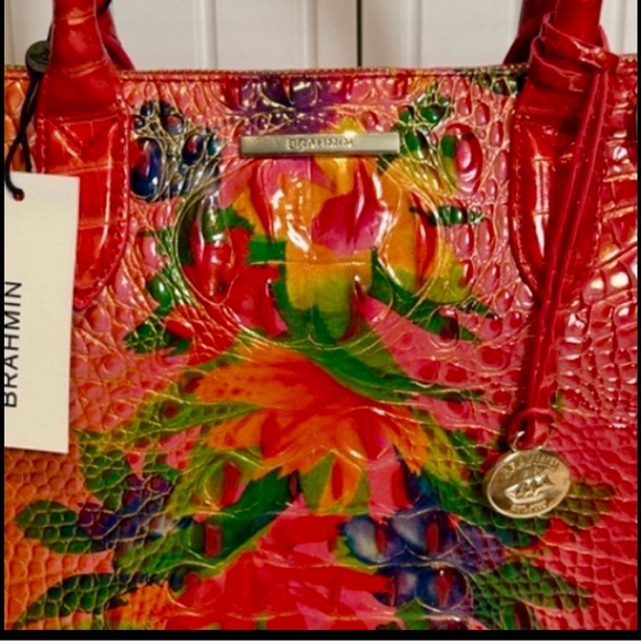 Brahmin Caroline satchel
Honolulu Ombré Melbourne NWT Dust Bag /strap - Picture 7 of 17